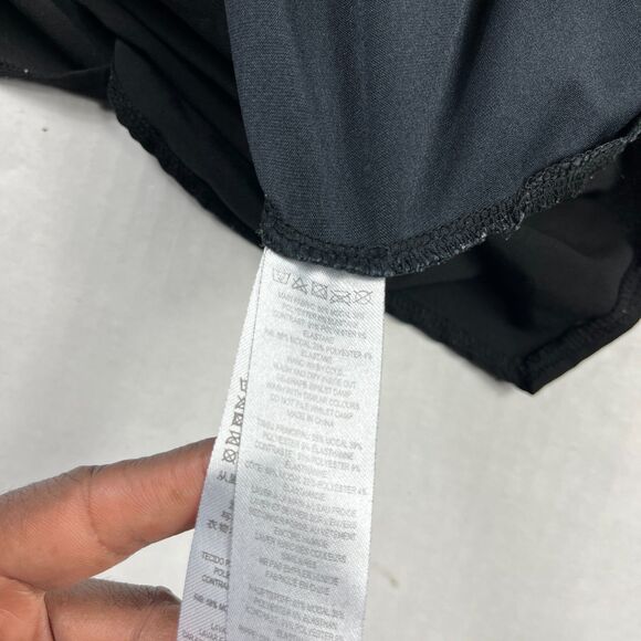 French Connection Soft Hoodie Gray Black Drawstring Comfort Everyday Top SMALL - Picture 8 of 10